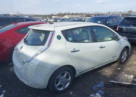 2012 Nissan Leaf Sl from USA, damaged, VIN JN1AZ0CPXCT019213